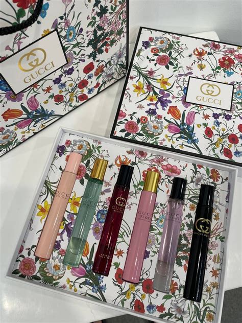 gucci rollerball perfume set